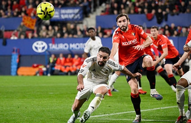 Những chấn thương liên miên đã ảnh hưởng nặng nề đến thể lực của Dani Carvajal.