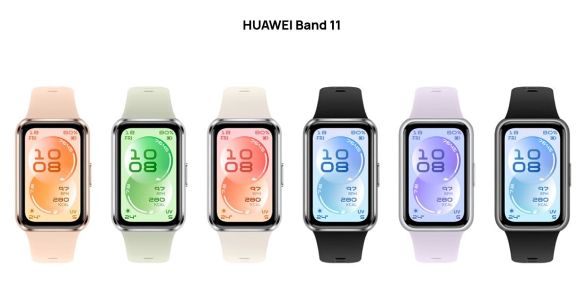 Các smartband mới của Huawei đi kèm nhiều tùy chọn màu bắt mắt