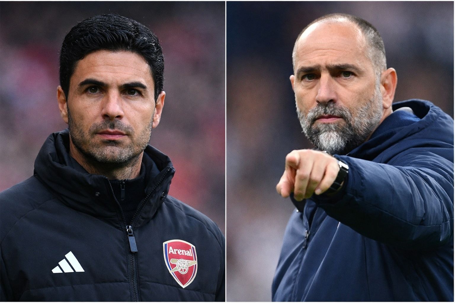 HLV Mikel Arteta sẽ có màn so tài với Igor Tudor trong trận derby Bắc London.