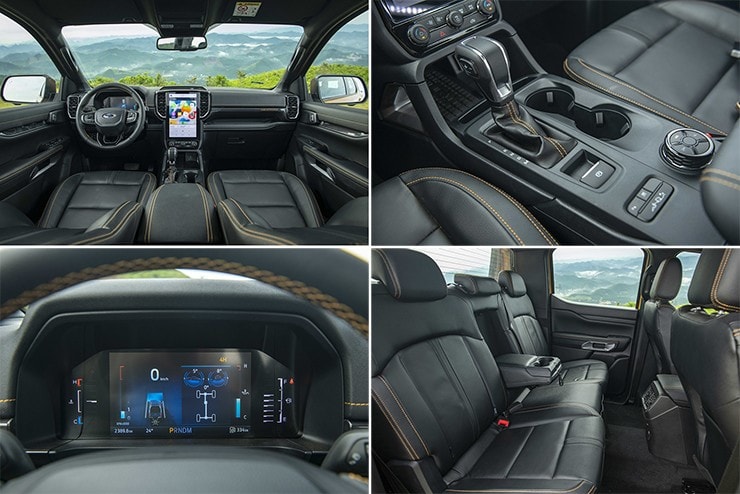 Nội thất hiện đại với màn hình trung tâm 12 inch đặt dọc