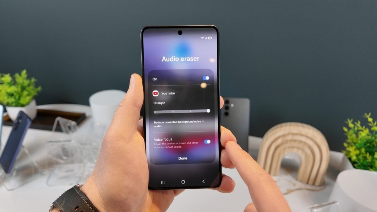 Samsung nâng cấp tính năng Audio Eraser cho dòng Galaxy S26