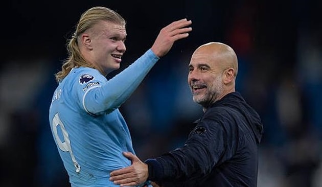 Pep Guardiola muốn giữ chân Erling Haaland.
