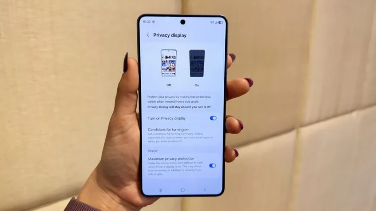 Tính năng Privacy Display Galaxy S26 Ultra vừa được kiểm tra độ hiệu quả
