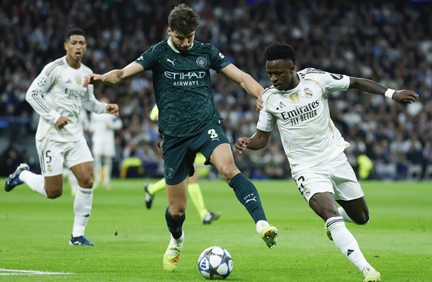 Sự đối đầu duyên nợ giữa Real Madrid và Manchester City tại Champions League.