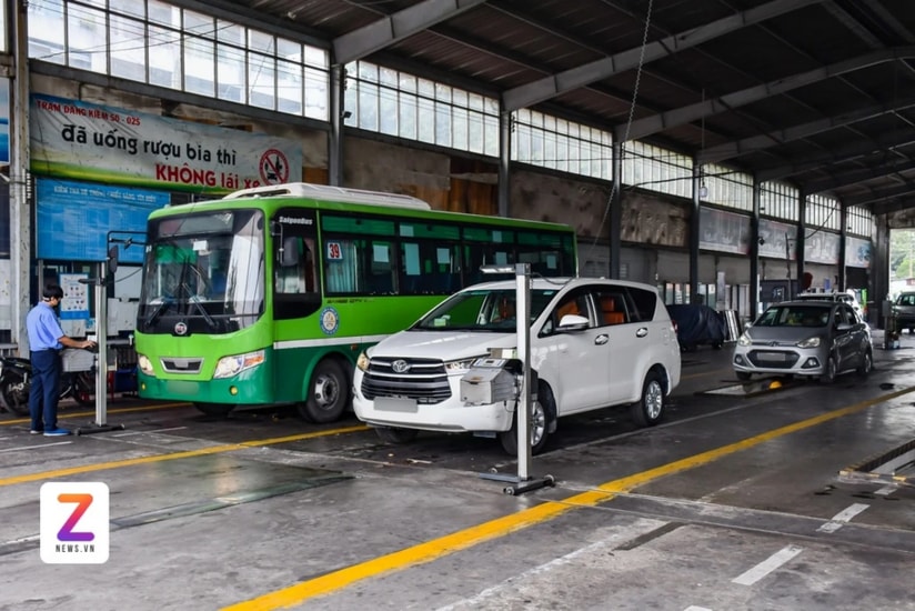 Kiểm tra khí thải xe ô tô