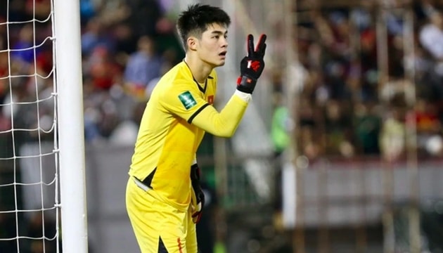 Thủ môn Trần Trung Kiên là chốt chặn quan trọng của HAGL