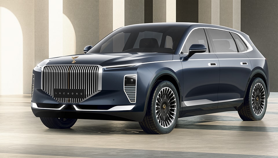 Ngoại thất xe sang Lạc Hồng 800S