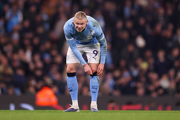 Haaland hoàn toàn vô hại trước hệ thống phòng ngự của Nottingham Forest.