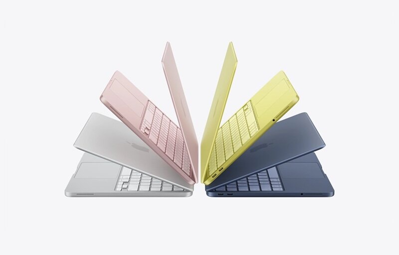 Các tùy chọn màu sắc của MacBook Neo