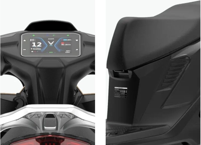 Cụm đồng hồ TFT của VinFast Viper