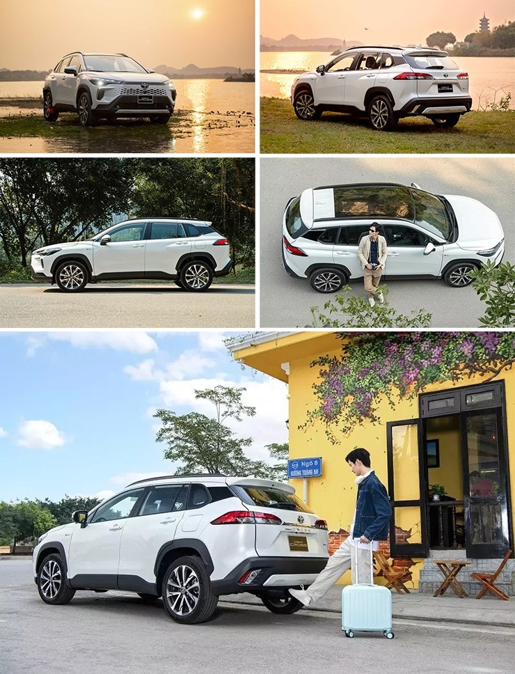 Cụm đèn LED Crystalized trên Toyota Corolla Cross 2026