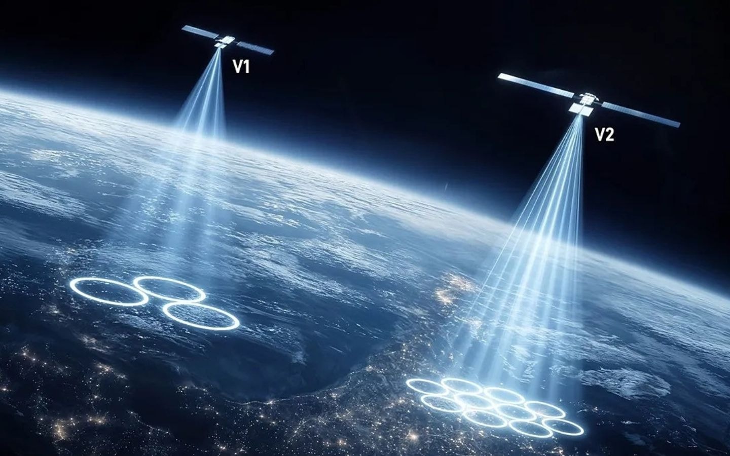 Hệ thống vệ tinh Starlink V2 hứa hẹn mang đến tốc độ 5G từ không gian