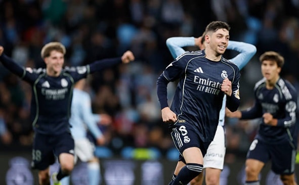 Federico Valverde ghi bàn thắng quyết định cho Real Madrid