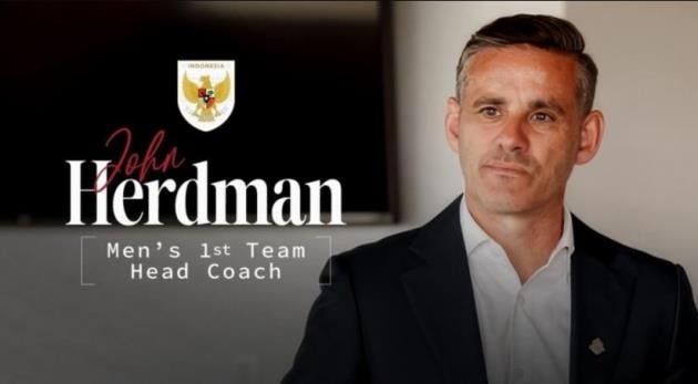 HLV John Herdman dẫn dắt đội tuyển Indonesia