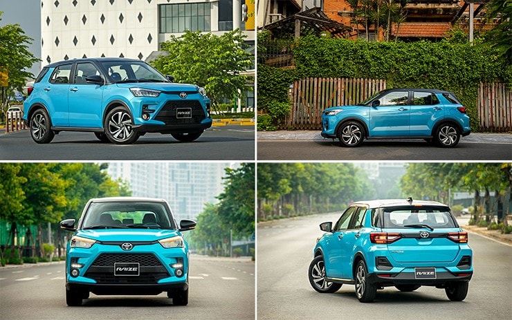 Ngoại thất Toyota Raize 2026