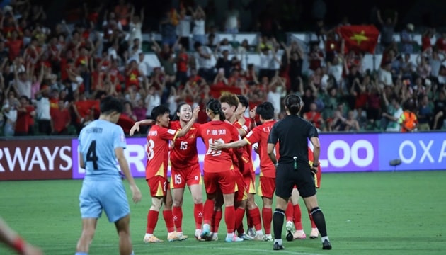 Nữ Việt Nam tập luyện chuẩn bị cho trận đấu với Nhật Bản tại Asian Cup 2026