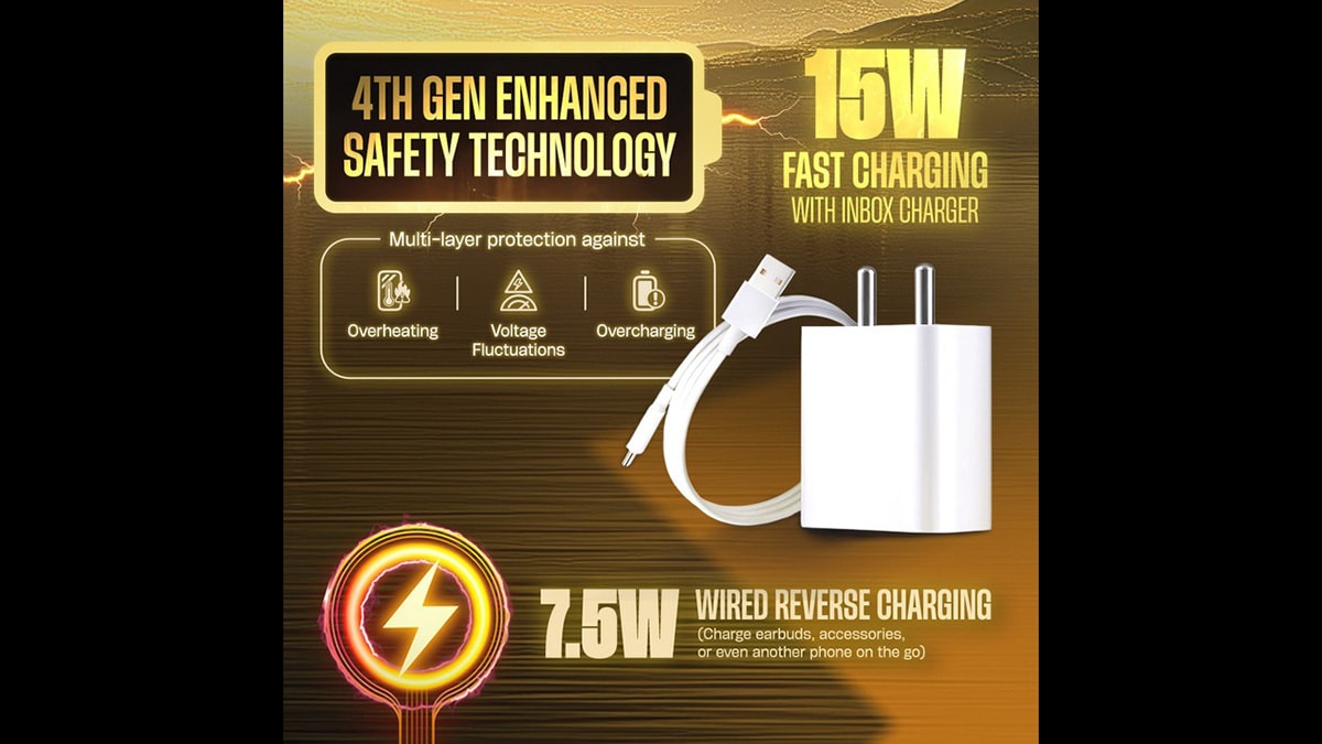 POCO C85x có hỗ trợ sạc ngược cho các thiết bị khác