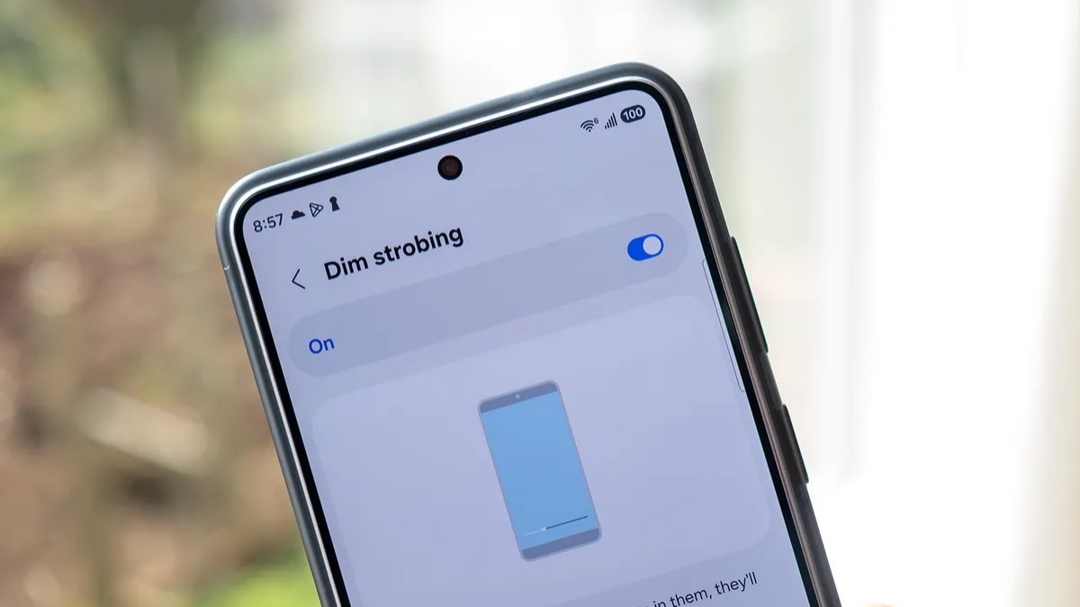 Samsung đã âm thầm tích hợp tính năng Giảm chớp sáng (Dim strobing) lên dòng Galaxy S26.