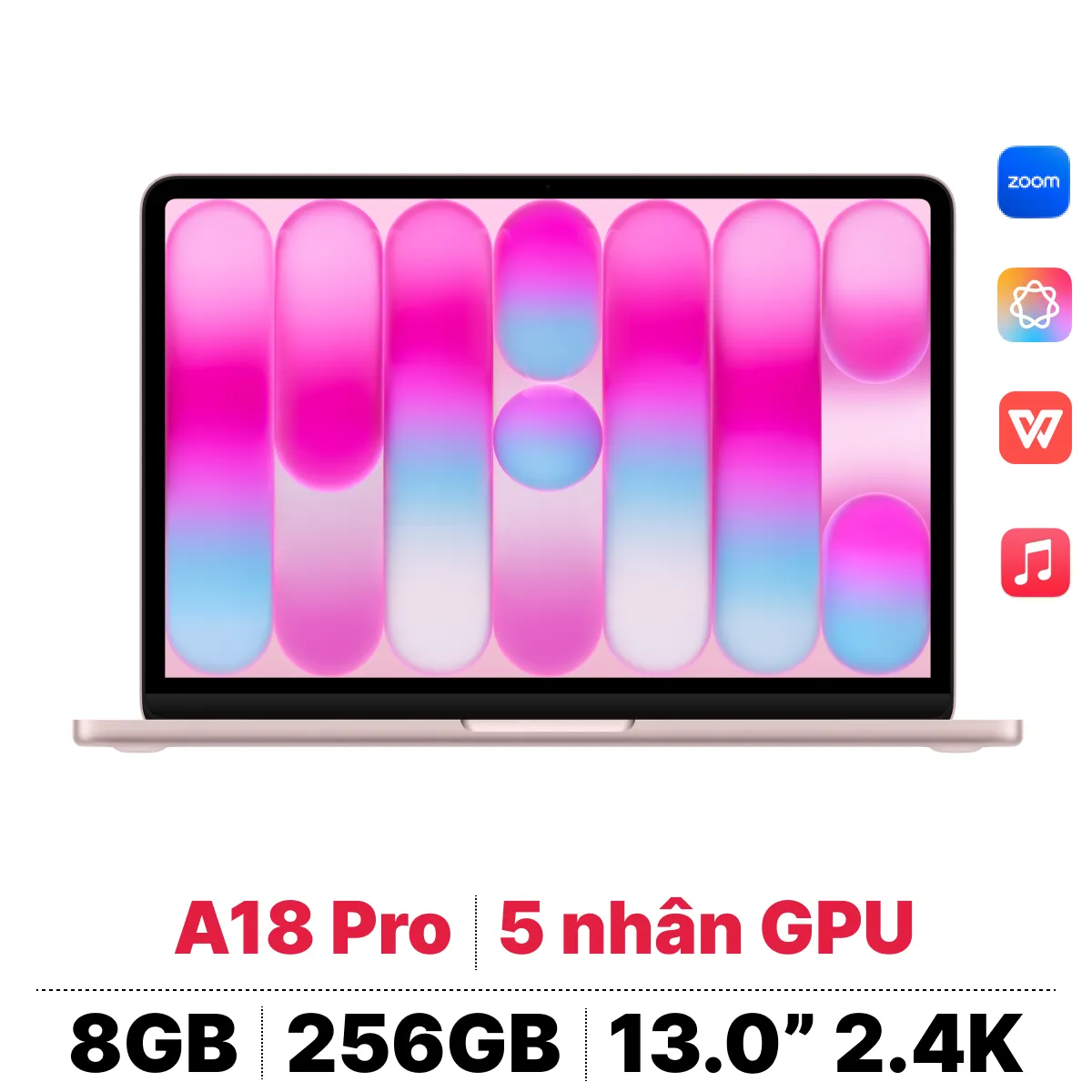 MacBook Neo 13 inch A18 Pro 2026 6CPU 5GPU 8GB 256GB | Chính hãng Apple Việt Nam