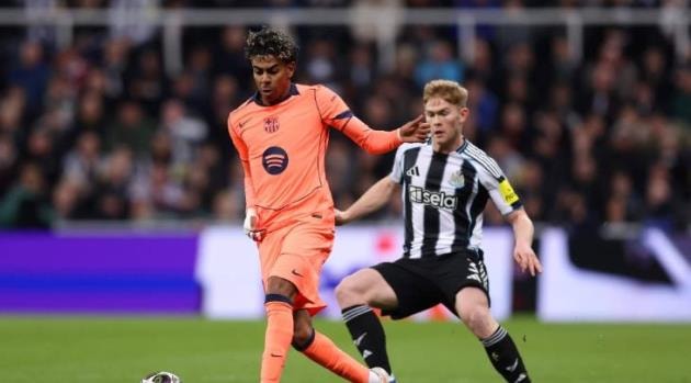 Yamal không có nhiều cơ hội để tỏa sáng.