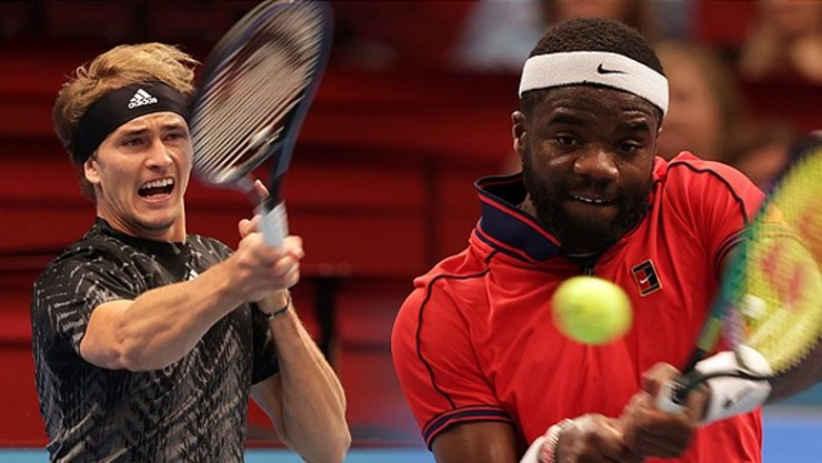 Alexander Zverev chạm trán Frances Tiafoe