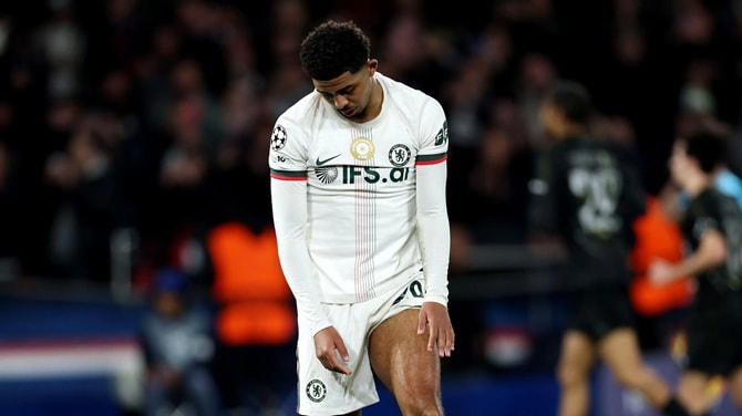 Wesley Fofana thi đấu chệch choạc trong hàng thủ Chelsea