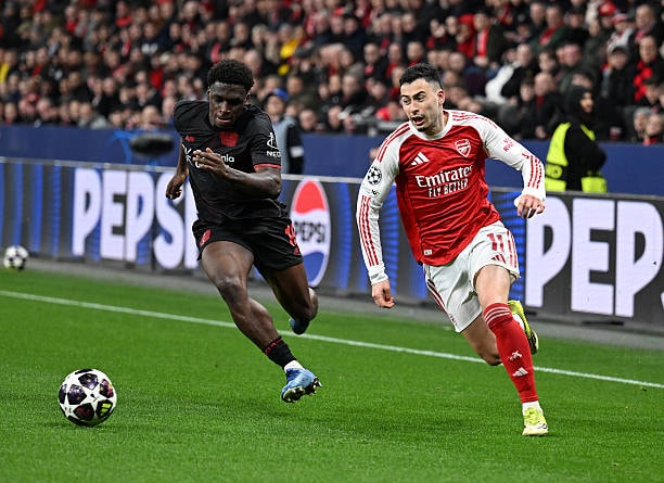 Gabriel Martinelli - 6.5 điểm: Kém may mắn khi dứt điểm dội xà