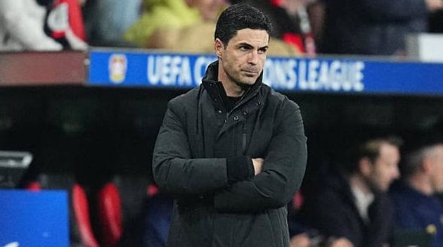 HLV Mikel Arteta cần điều chỉnh chiến thuật để Arsenal tiến xa tại Champions League.