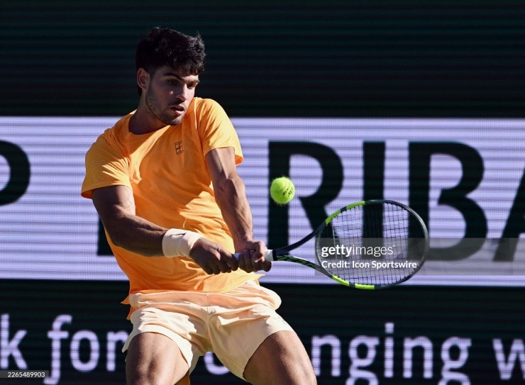 Carlos Alcaraz thi đấu đầy nỗ lực trước Cameron Norrie tại Indian Wells