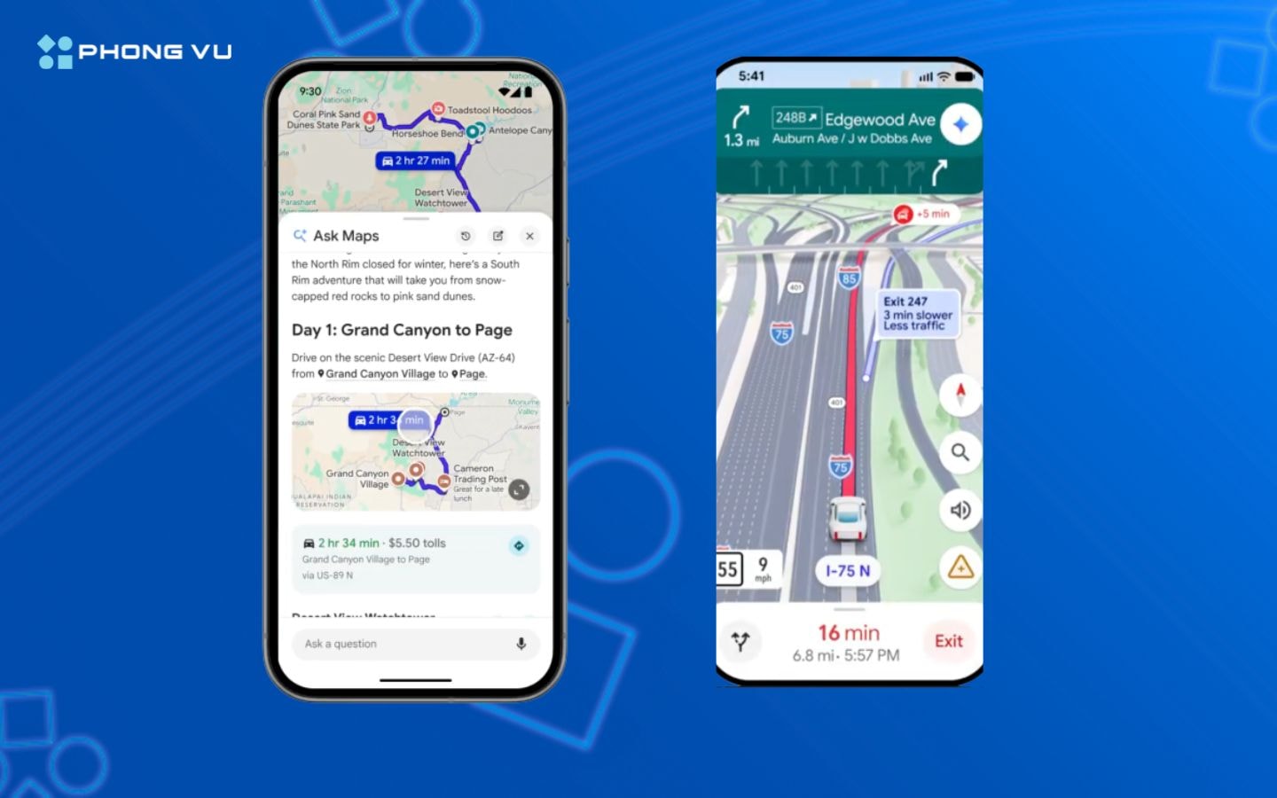 AI biến ứng dụng bản đồ thành người tư vấn dẫn đường