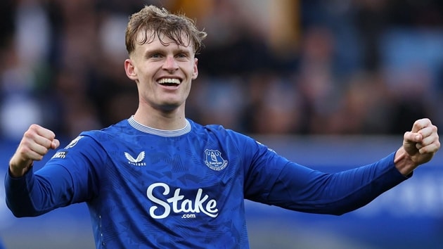 Jarrad Branthwaite là chìa khóa phòng ngự của Everton trước Arsenal.
