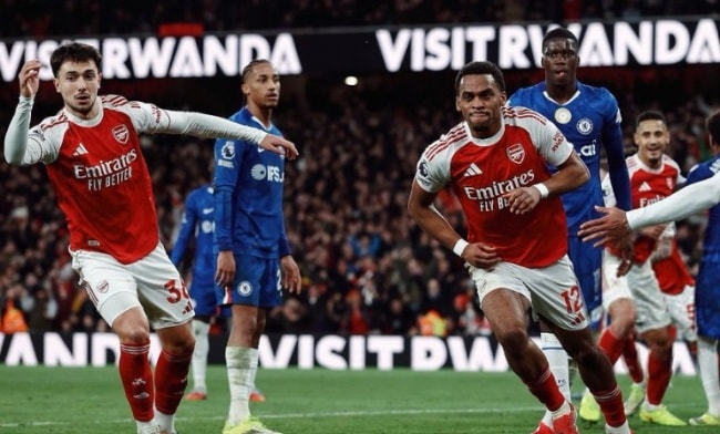 Timber là trụ cột hàng thủ Arsenal.