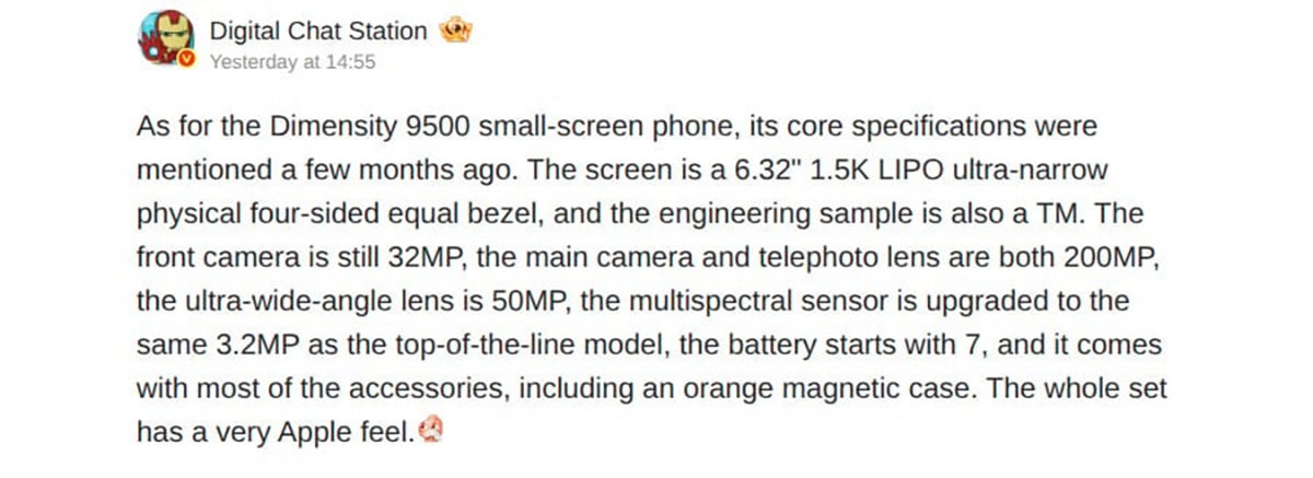 Thông tin cấu hình OPPO Find X9s Pro được tiết lộ