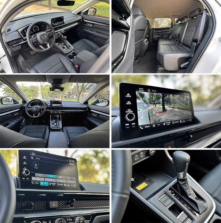 Nội thất Honda CR-V 2026 hiện đại và rộng rãi