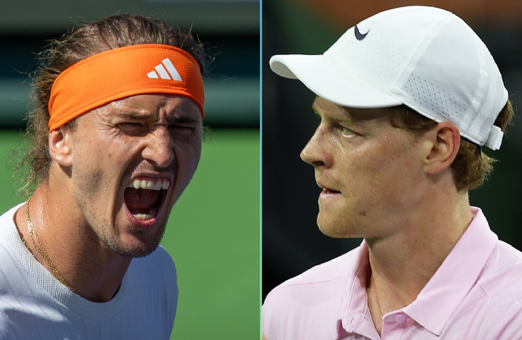 Màn so tài giữa Jannik Sinner và Alexander Zverev