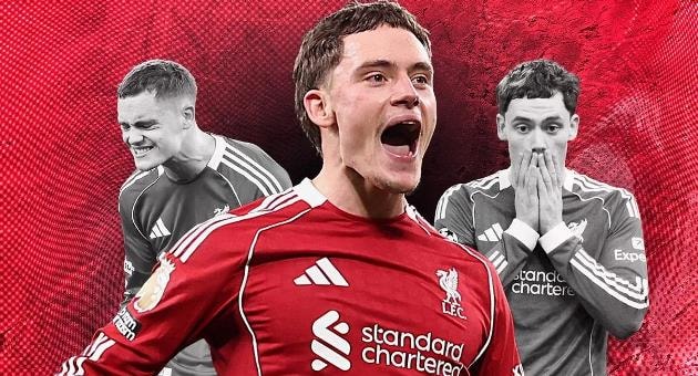 Florian Wirtz trong màu áo Liverpool với nhiều kỳ vọng từ người hâm mộ.