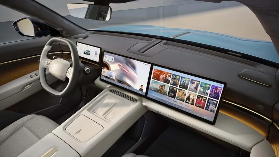 Nội thất hiện đại của Volkswagen ID.Unyx 08