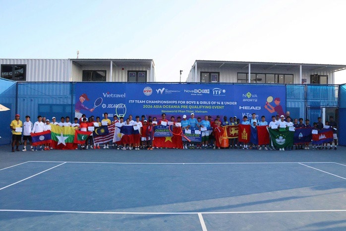 Đội tuyển U14 Việt Nam khẳng định vị thế tại giải ITF Team Championships