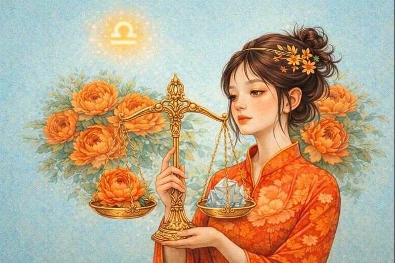 Thiên Bình có một ngày thuận lợi trong các mối quan hệ xã hội nhờ khả năng giao tiếp khéo léo.