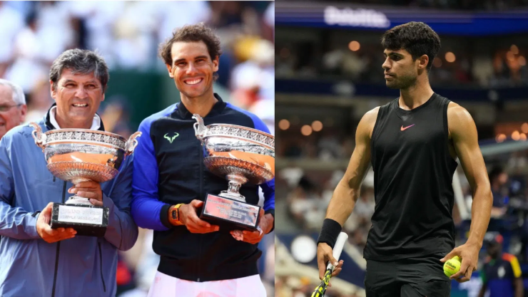 Carlos Alcaraz và Toni Nadal đang ở hai thái cực trái ngược sau phát ngôn về Federer
