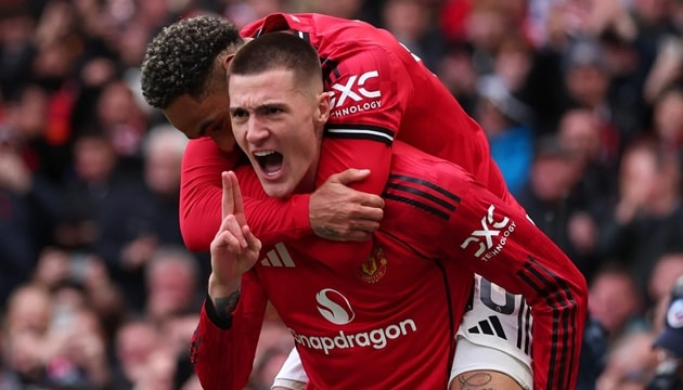 Benjamin Sesko đang tỏa sáng tại Manchester United dưới thời HLV Ruben Amorim.