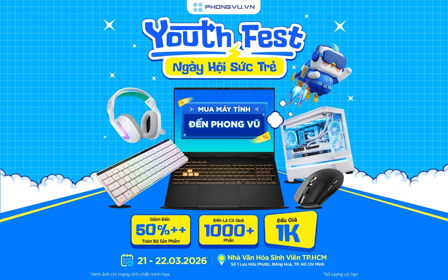 Ngày hội sức trẻ Youth Fest 2026 do Phong Vũ tổ chức