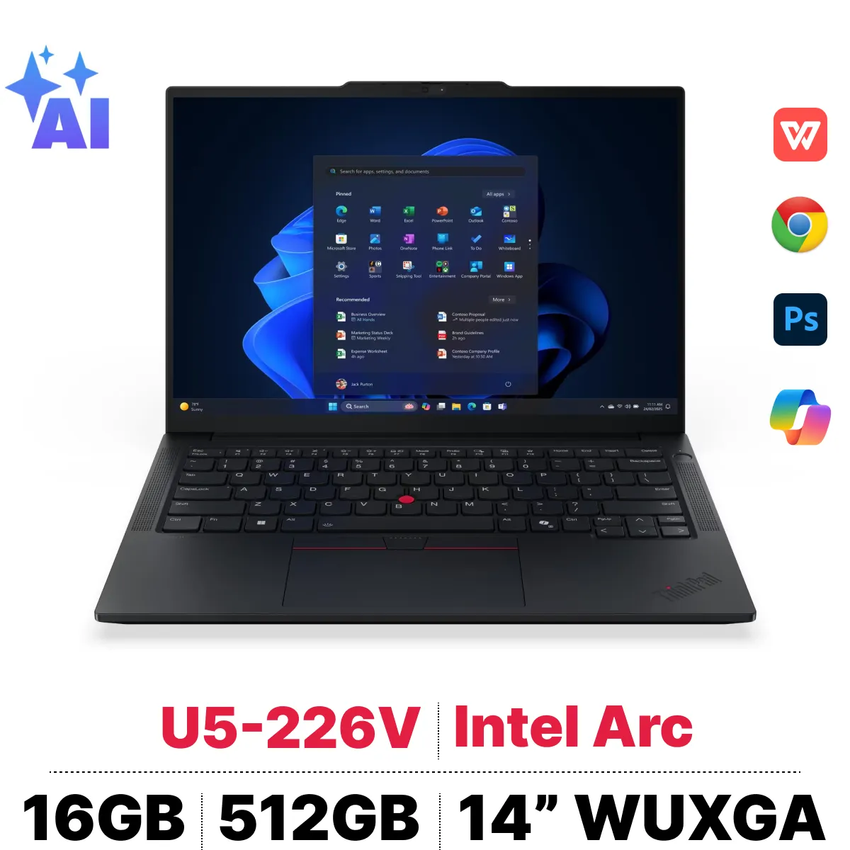 Laptop Lenovo ThinkPad E14 Gen 7 21U2003QVN