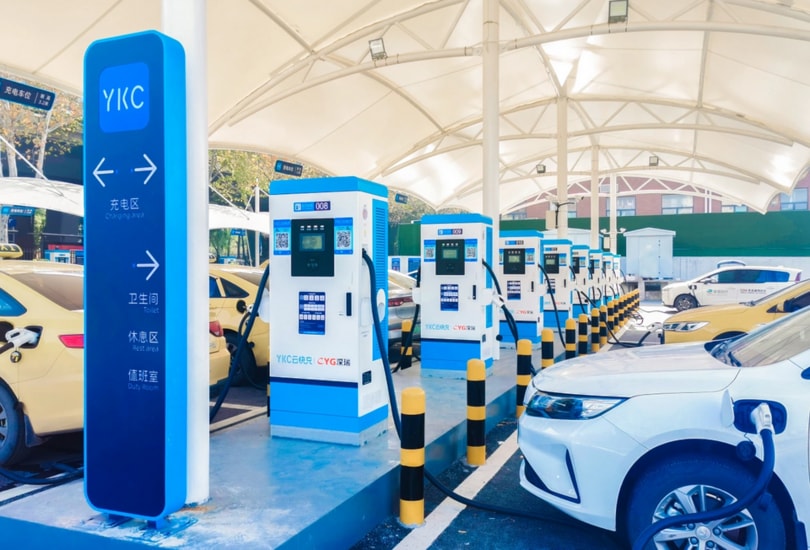 Hệ thống trạm sạc xe điện phát triển mạnh mẽ tại Trung Quốc