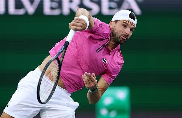 Grigor Dimitrov thi đấu nỗ lực tại Miami Open