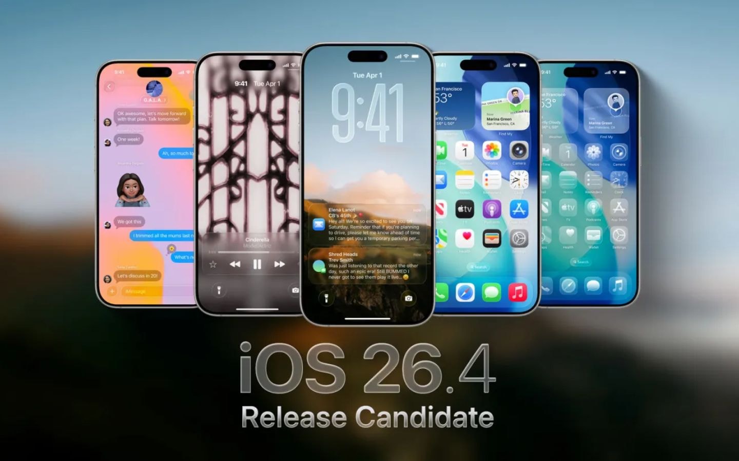 iOS 26.4 RC cải thiện tốc độ phản hồi và trải nghiệm trên iPhone