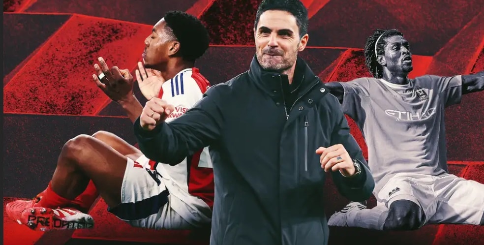 Mikel Arteta đang thay đổi vị thế của Arsenal trước Man City