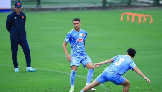 Đỗ Hoàng Hên là nhân tố mới đầy tiềm năng trong đội hình của HLV Kim Sang-sik.