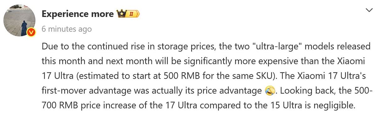 vivo X300 Ultra sẽ có giá bán đắt đỏ hơn thế hệ trước