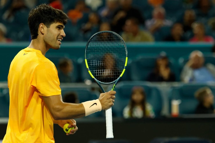 Khoảng cách giữa Alcaraz và Sinner chắc chắn sẽ được rút ngắn sau Miami Open 2026